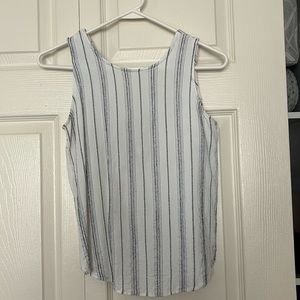 Women’s Loft XS Petite White Tank Top